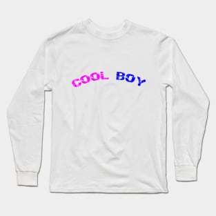 Cool Boy t-shirt Long Sleeve T-Shirt